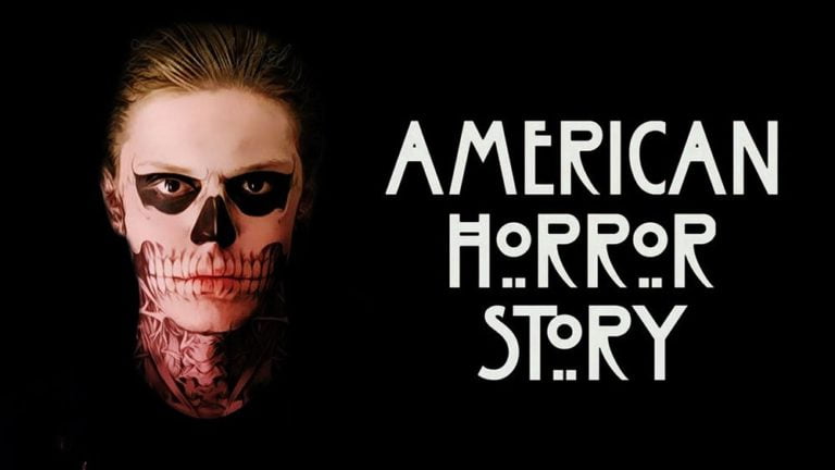 Lebonplanciné - affiche de la nouvelle saison de la série American Horror Story avec un Evan Peters terrifiant et squelettique