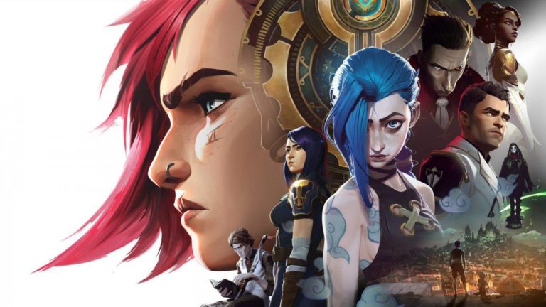 Lebonplanciné - Arcane League of Legends affiche officielle de Riot Games pour la sortie de la série d'animation