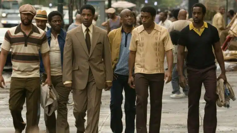 Frank Lucas et ses associés dans American Gangster