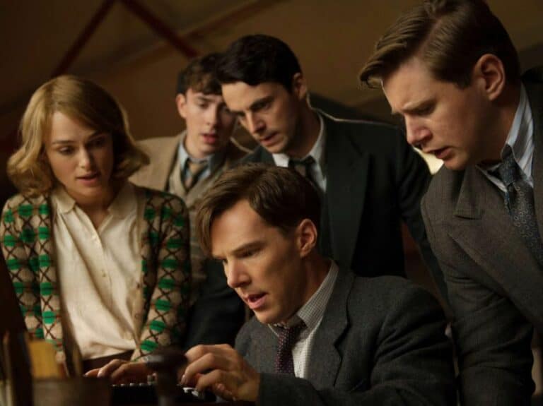 Alan Turing et son équipe, dans le biopic Imitation Game